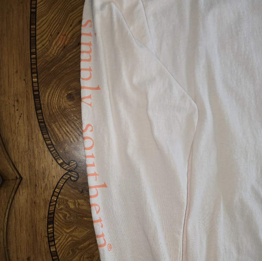 Lot Of 2 Womens Simply Southern Long Sleeve T-shirts, Size Large - Picture 5 of 9